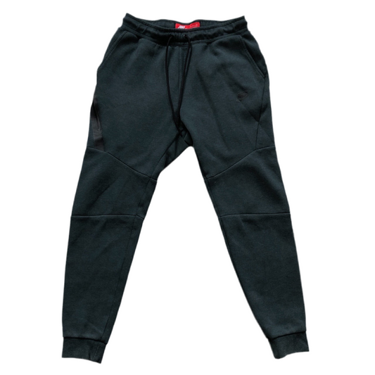 Nike Tech Fleece Green Bottoms (S)