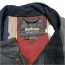 Barbour Navy Simonside Oilskin Jacket (XL)