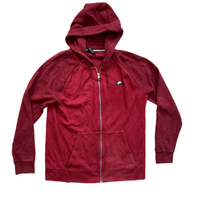 Nike Box Logo Red Hoodie (M)
