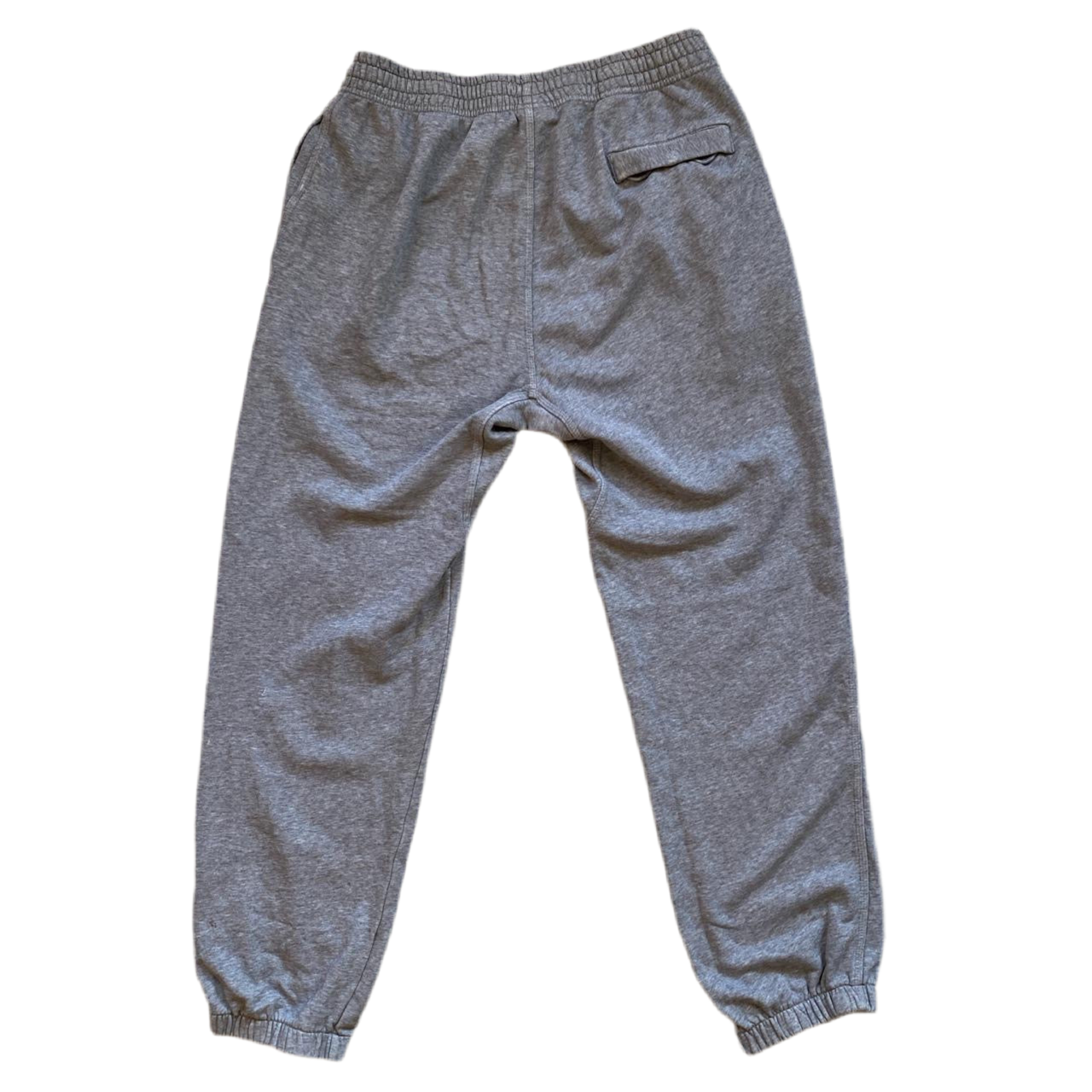 Nike White Swoosh Grey Joggers (M)