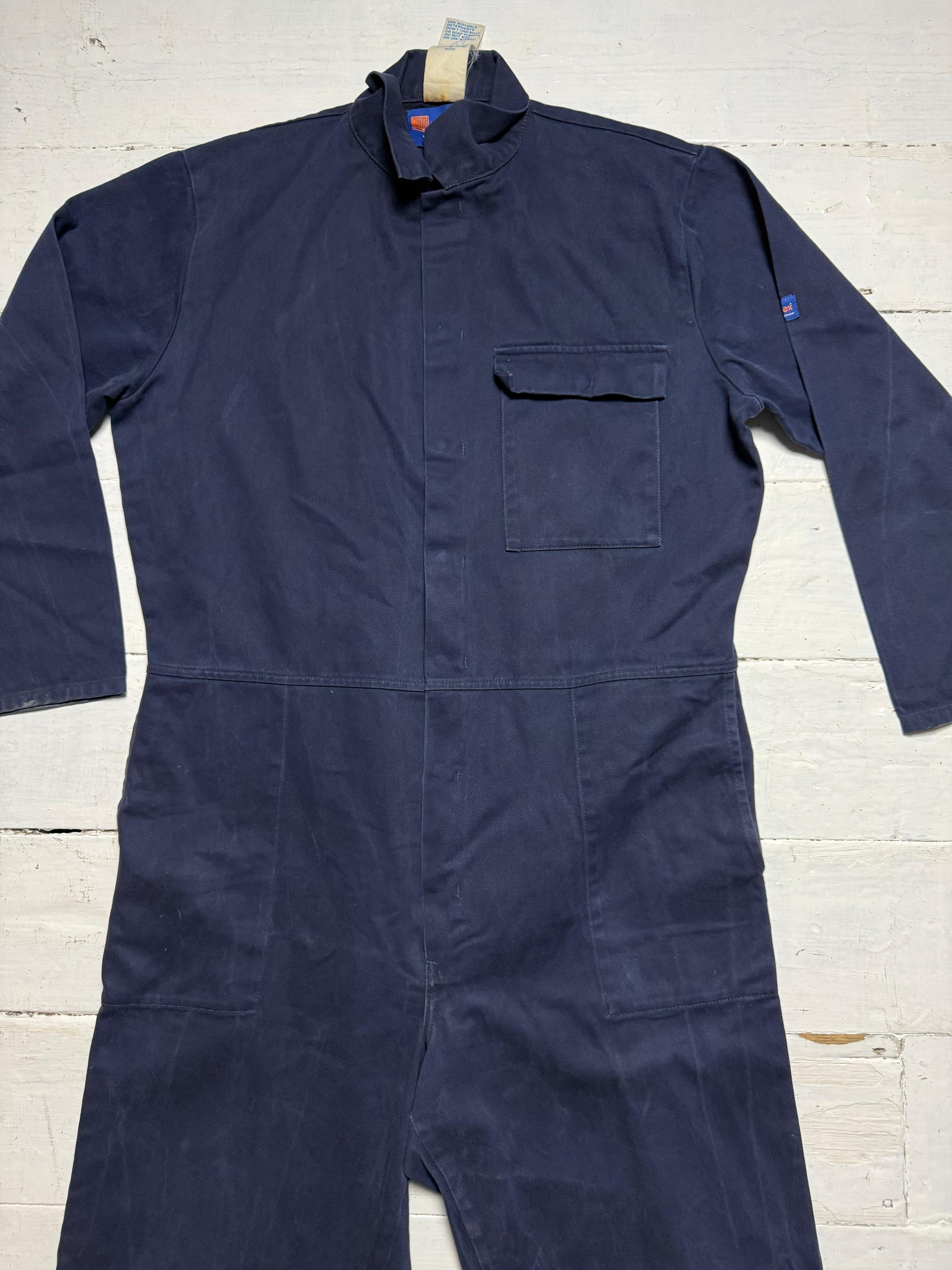 Vintage 1980’s navy boiler suit (L)