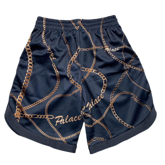 Palace Chains Basketball Mesh Shorts Navy (S)