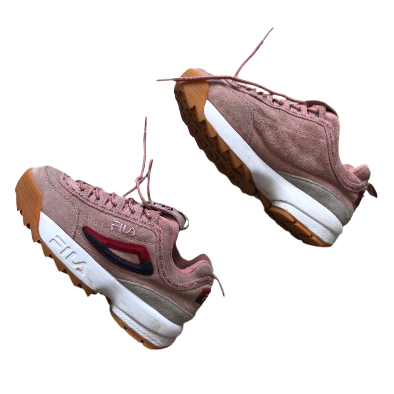 Fila Disruptor II Pink Suede (UK 4)