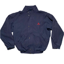Burberry Burberrys Vintage Harrington Navy Novacheck Bomber Jacket (L)