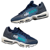 Nike Air Max 95 Navy and White (UK 10.5)