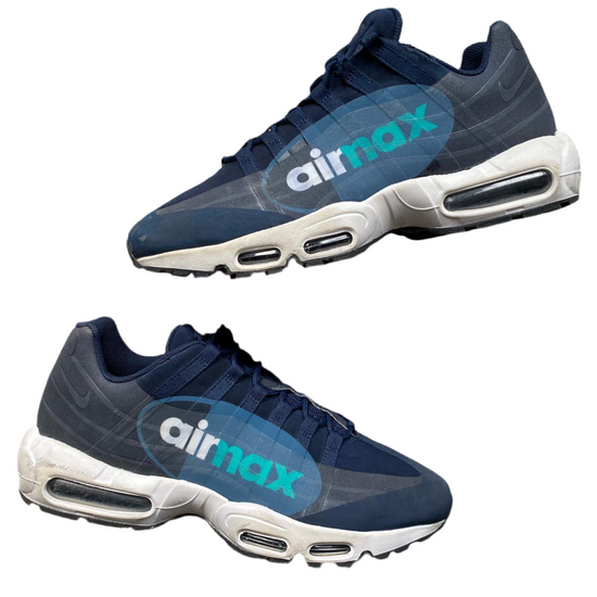 Nike Air Max 95 Navy and White (UK 10.5)