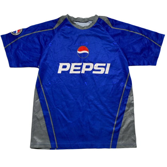 Pepsi Football Dare For More Squad Signed Vintage Jersey (L)