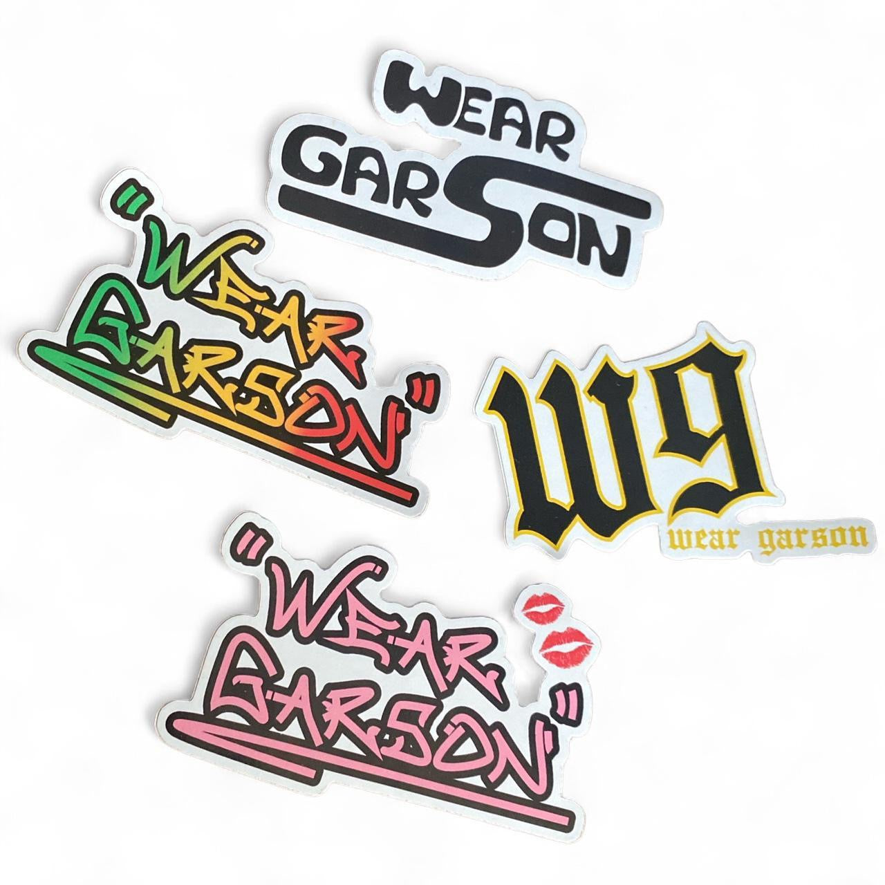 Wear Garson 4 Sticker Pack
