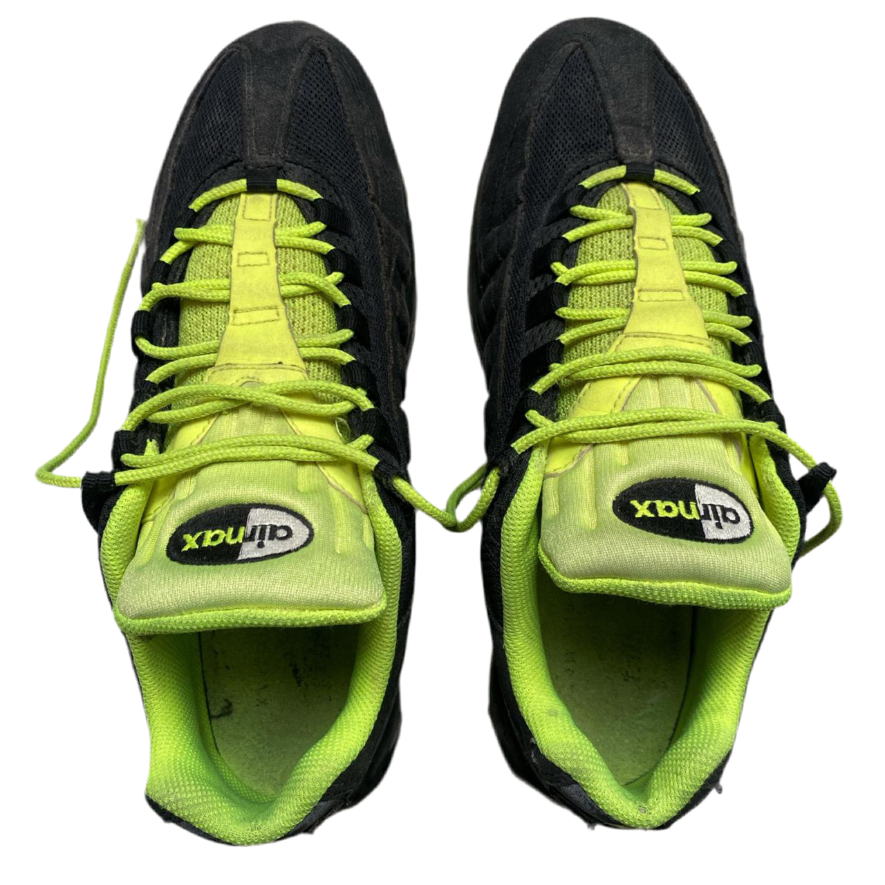 Nike Air Max 95 Black and Neon Green 2011 (UK 10)