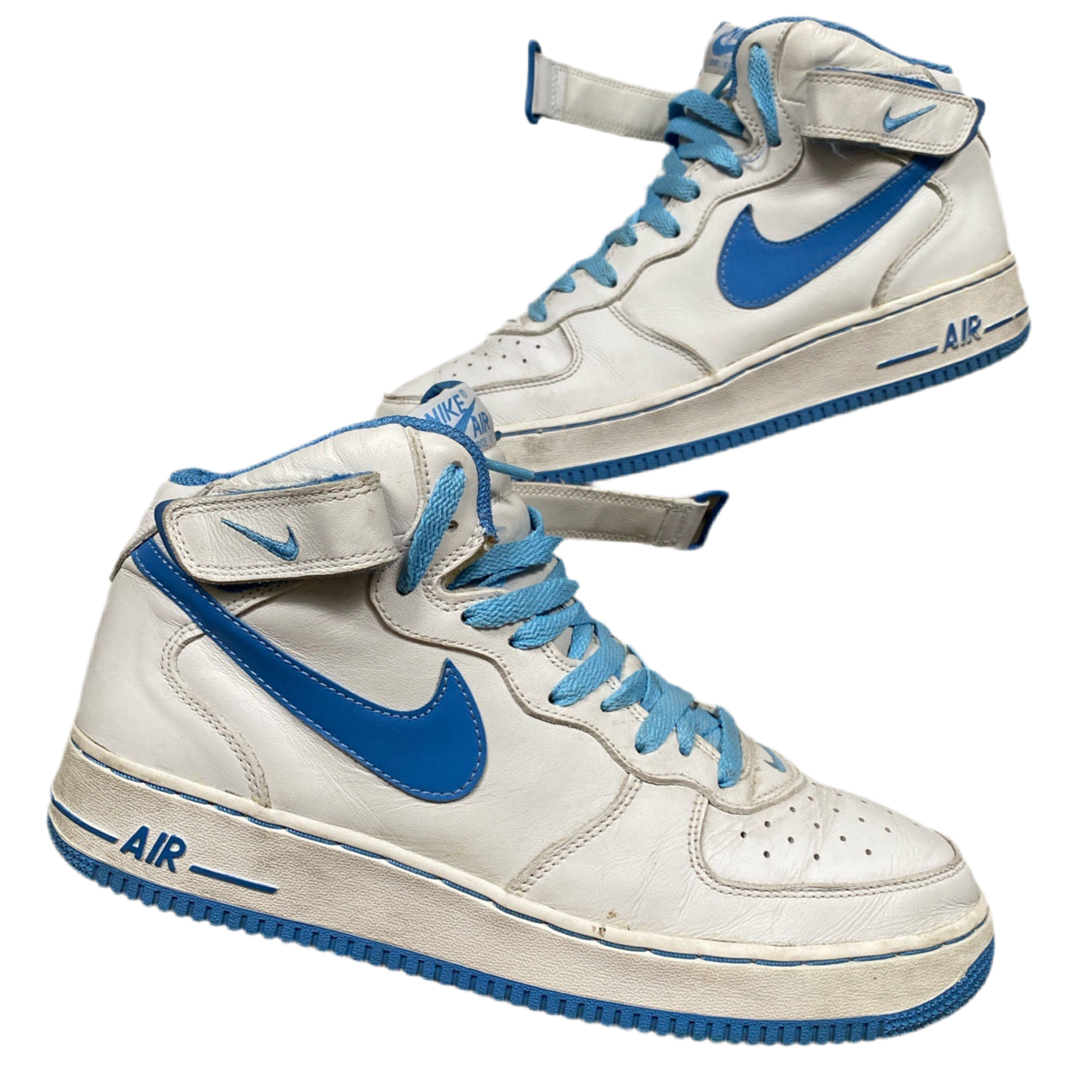 Nike Air Force 1 Mid 2003 UNC Baby Blue and White (UK 11)