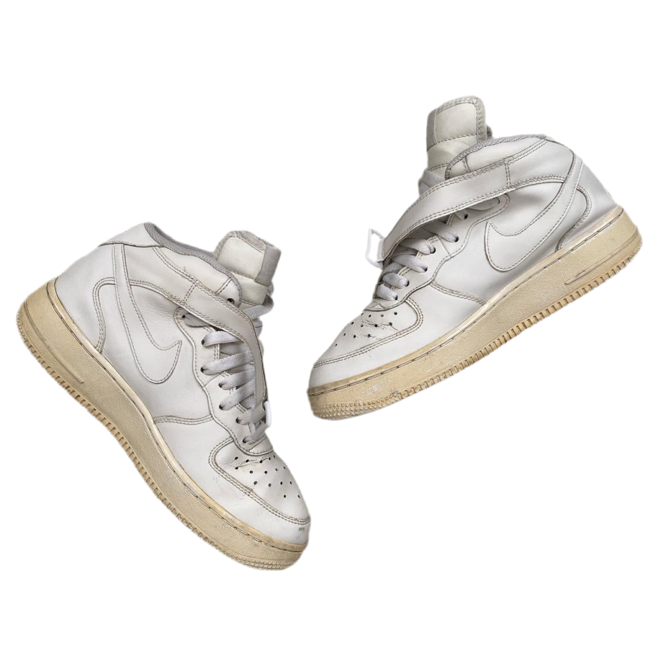 Nike Air Force 1 White Mid (UK 5.5)
