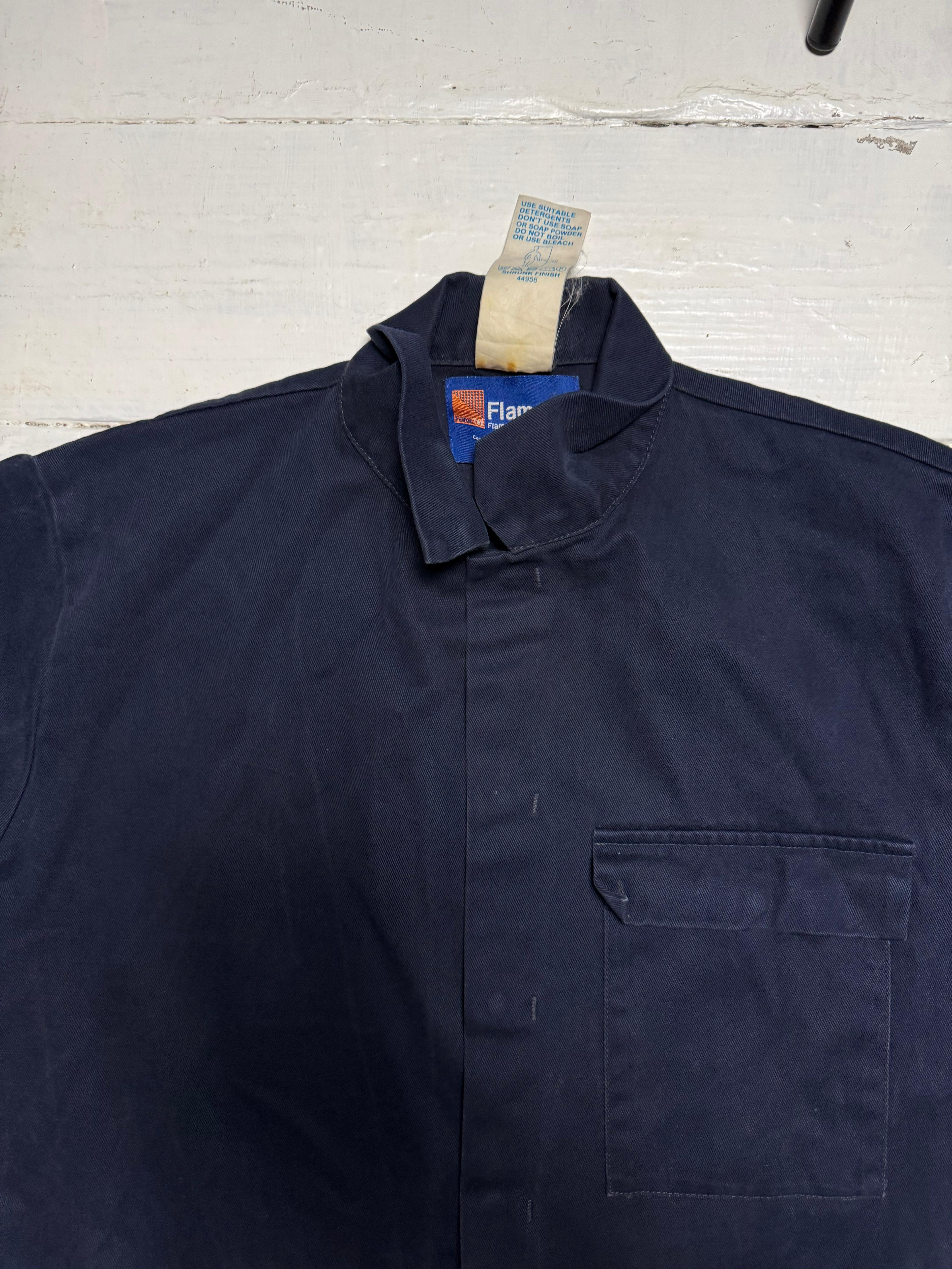 Vintage 1980’s navy boiler suit (L)