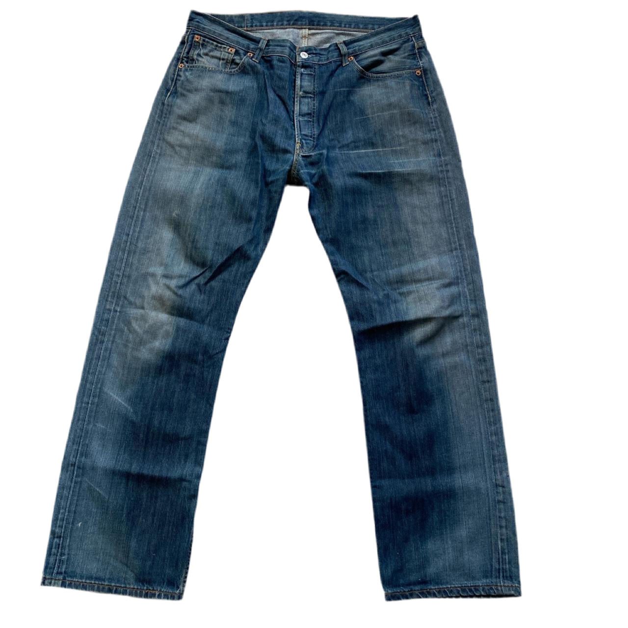 Levis 501 Stonewashed Jeans (38W)