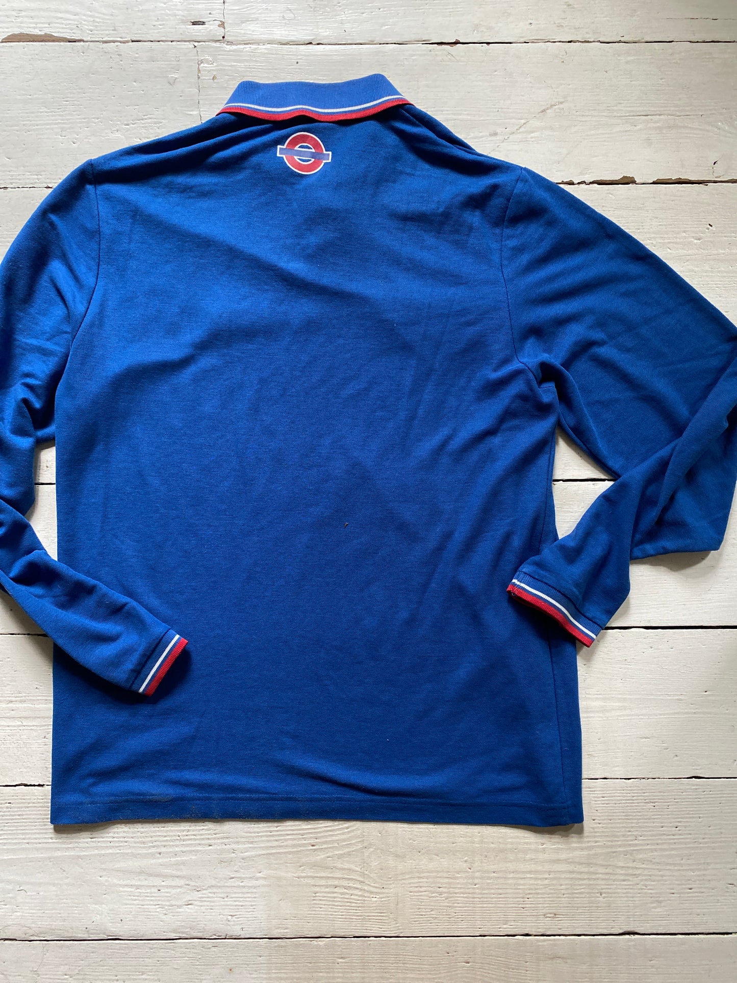 London underground long-sleeve polo