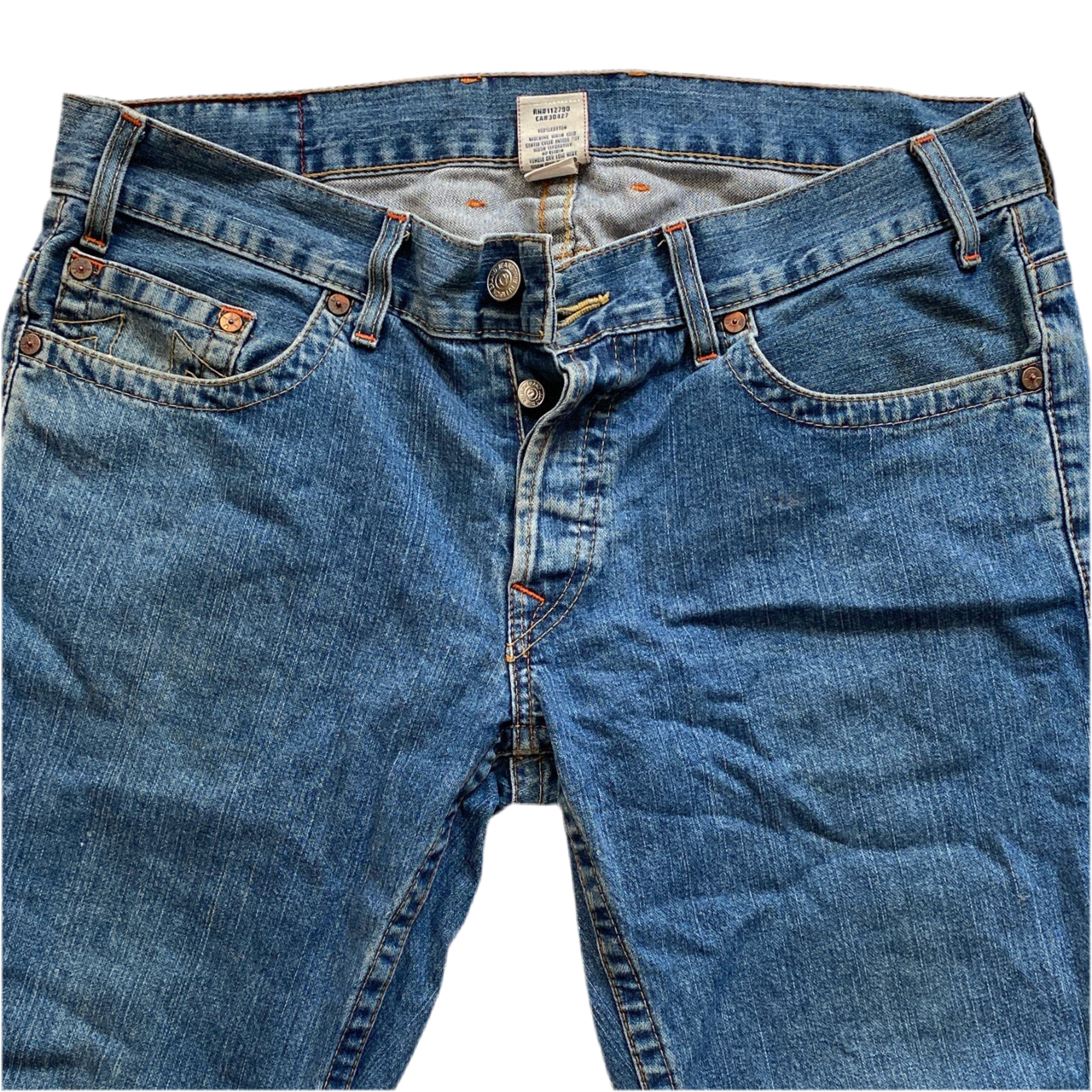 True Religion Logan Blue Jeans (36W)