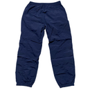 Supreme Navy and White Shell Nylon Baggy Bottoms (M)