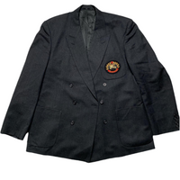 Burberry Burberrys Vintage Double Breasted Wool Suit Jacket Blazer (XL)