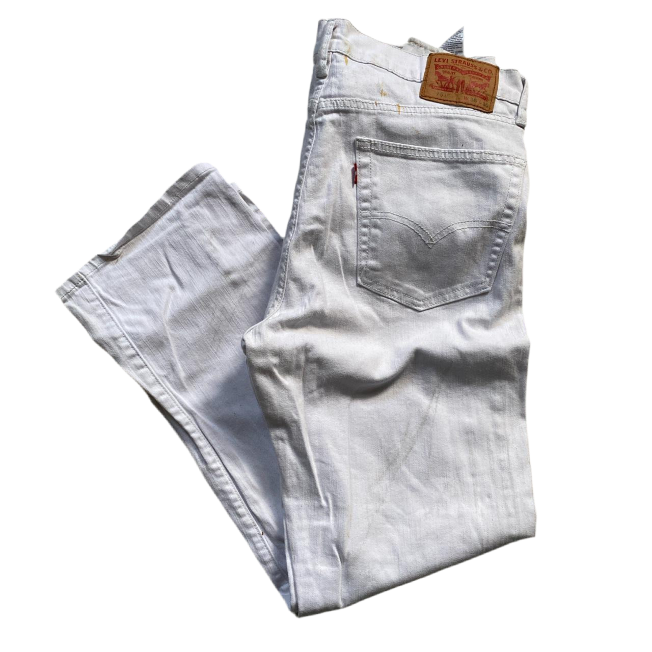 Levis 751 White Jeans (36W)