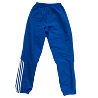 Adidas Blue and White Shell Bottoms (S)