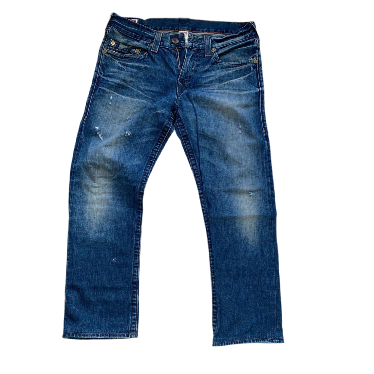 True Religion Bobby Distressed Jeans (34W)