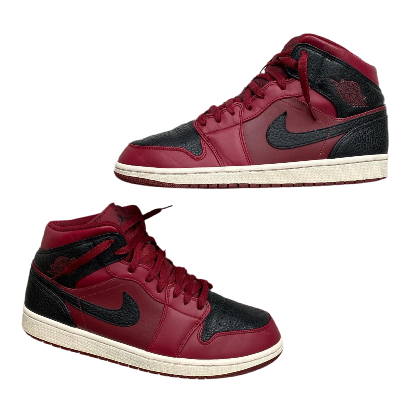 Nike Jordan 1 Retro Mid Team Red (UK 10.5)