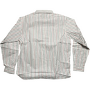 Denim Tears White Red Green and Black Pink Stripe Long Sleeve Shirt (S)