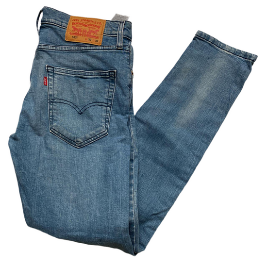 Levis 512 Light Blue Slim Jeans (32W)