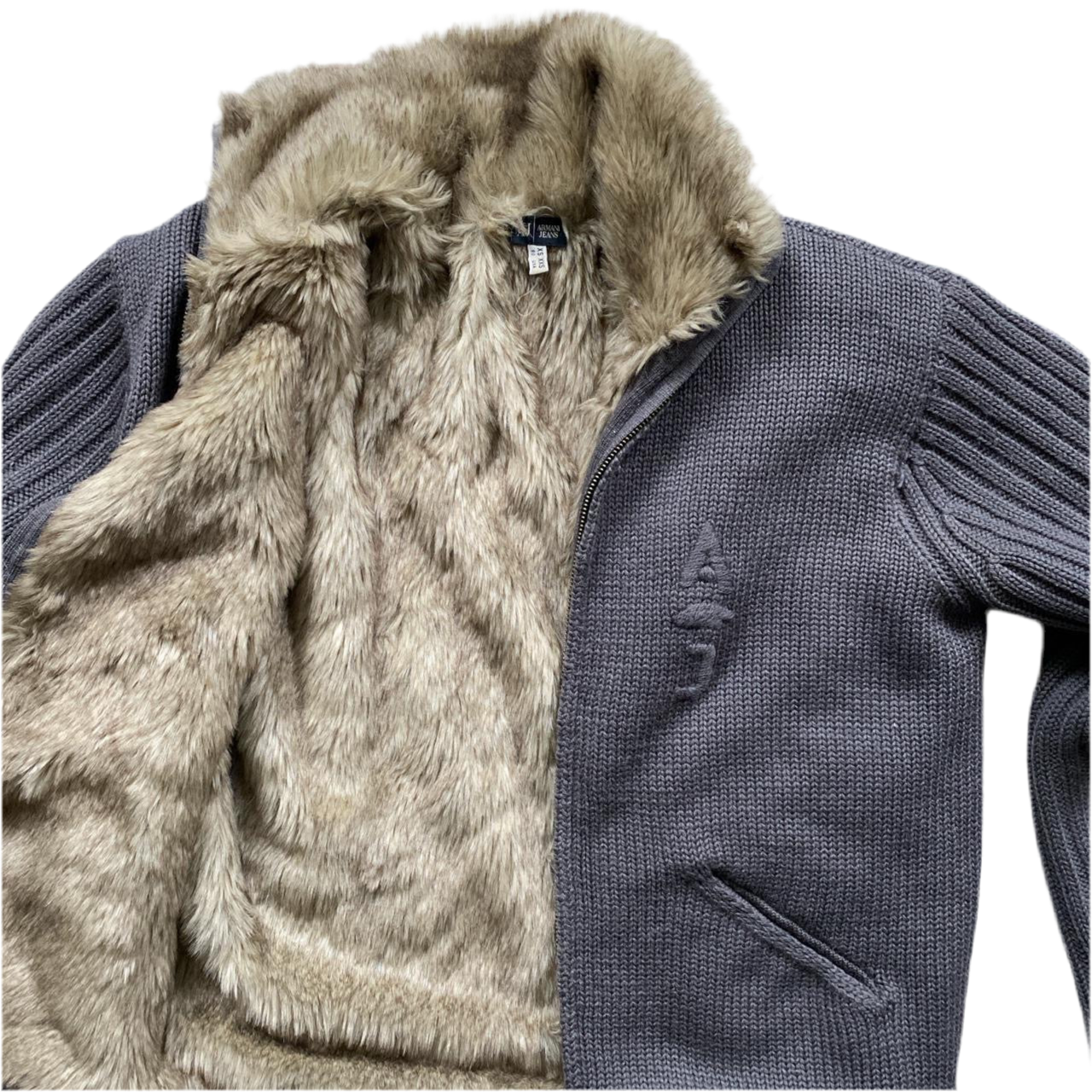 Armani Jeans Fur Jumper (XS)