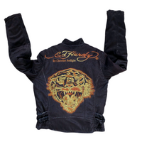 Ed Hardy Motorcycle Tiger Jacket (L)