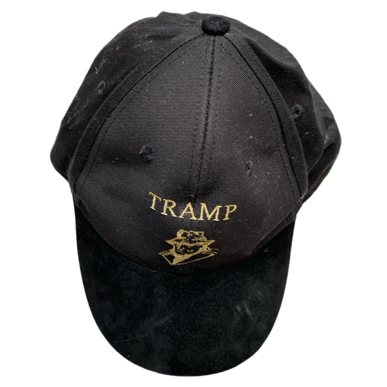 Tramp Black and Velour Beak Cap
