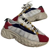 Acne Studios White Red and Navy Trainers (UK 9)