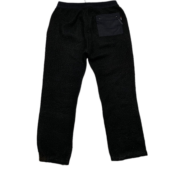 Supreme Polartec Black Sherpa Fleece Baggy Joggers (L)