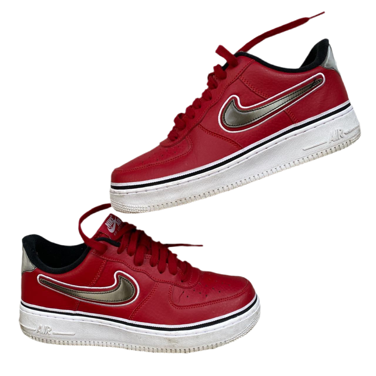 Nike Air Force 1 Red NBA (UK 9)