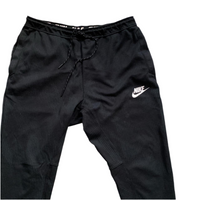 Nike Swoosh Black Joggers (XL)