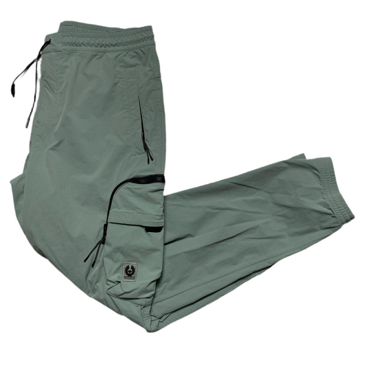 Belstaff Nylon Cargo Trousers Light Green (M)