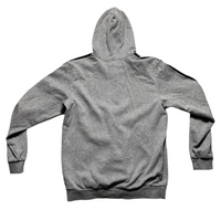 Adidas Essentials Grey and Black Stripes Full Tracksuit (L)