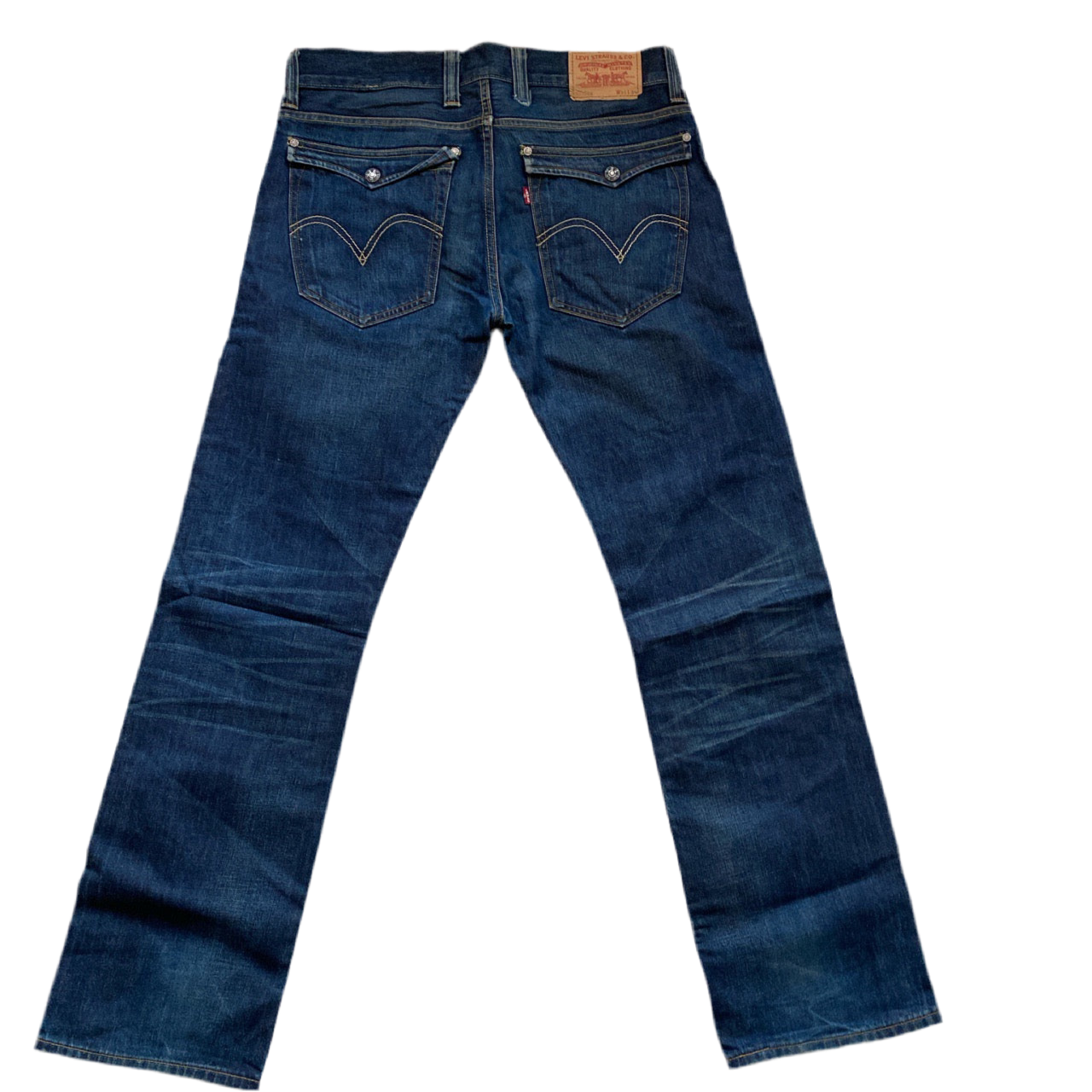 Levis 506 Dark Navy Jeans (33W)