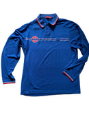 Blue Workwear Long-sleeve Polo (M)