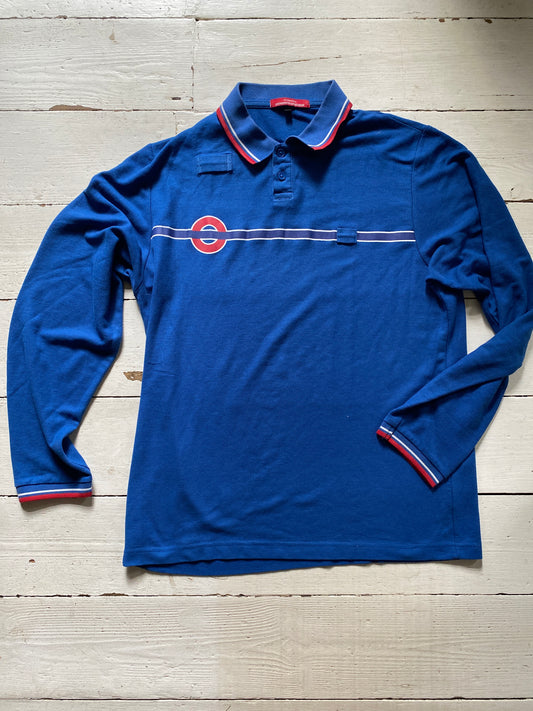 London underground long-sleeve polo