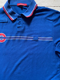Blue Workwear Long-sleeve Polo (M)