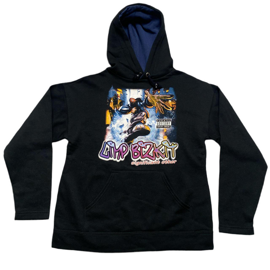 Limp Bizkit Vintage 90’s Black Graphic Hoodie (M)