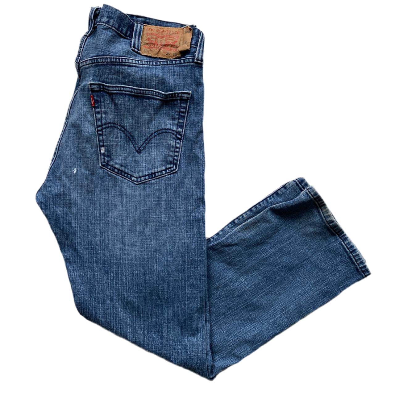 Levis 501 Blue Jeans (38W)