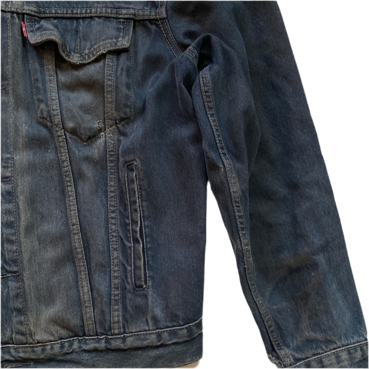 Levis 7053 Distressed Denim Jacket (L)