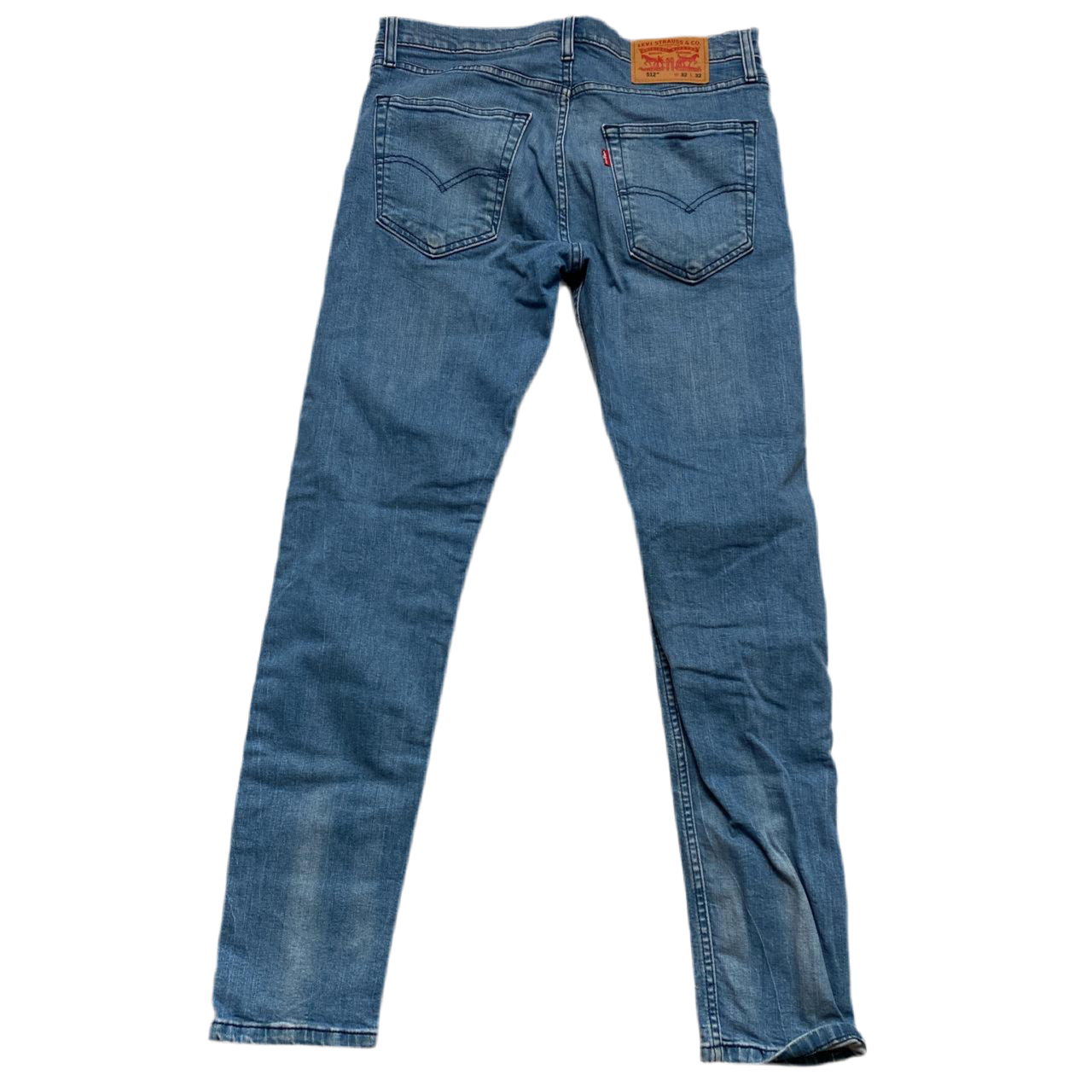 Levis 512 Light Blue Slim Jeans (32W)