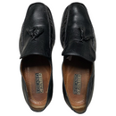 Roland Cartier Black Tassel Loafer Smart Shoes (UK 8)
