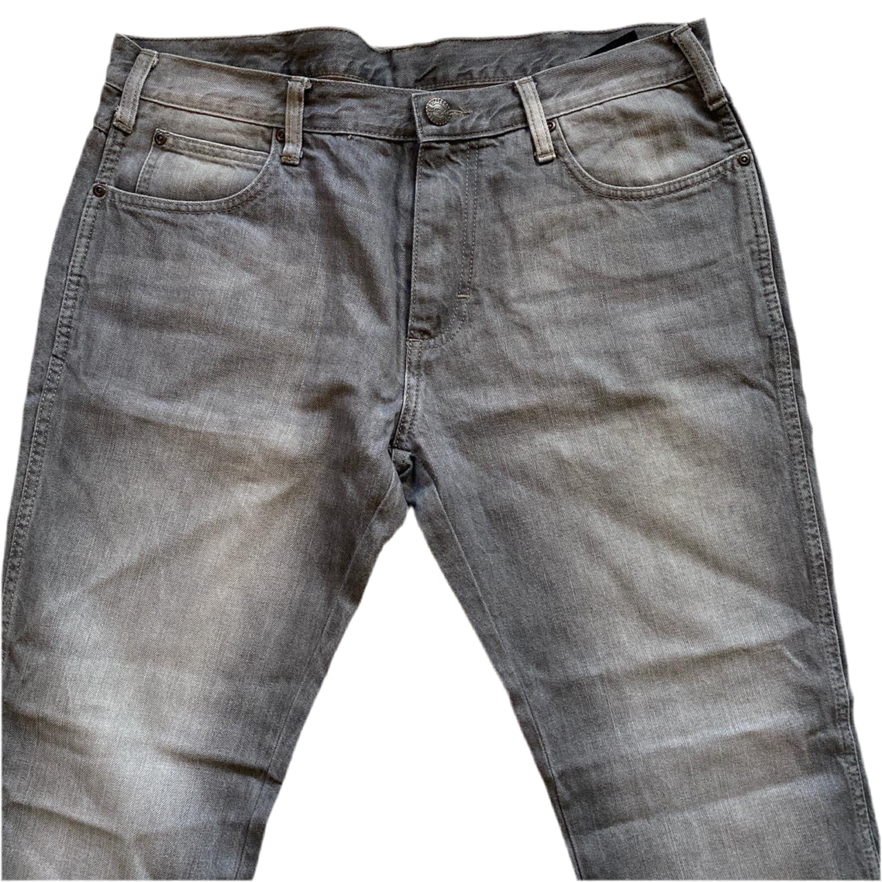 Wrangler Grey Baggy Jeans (36W)