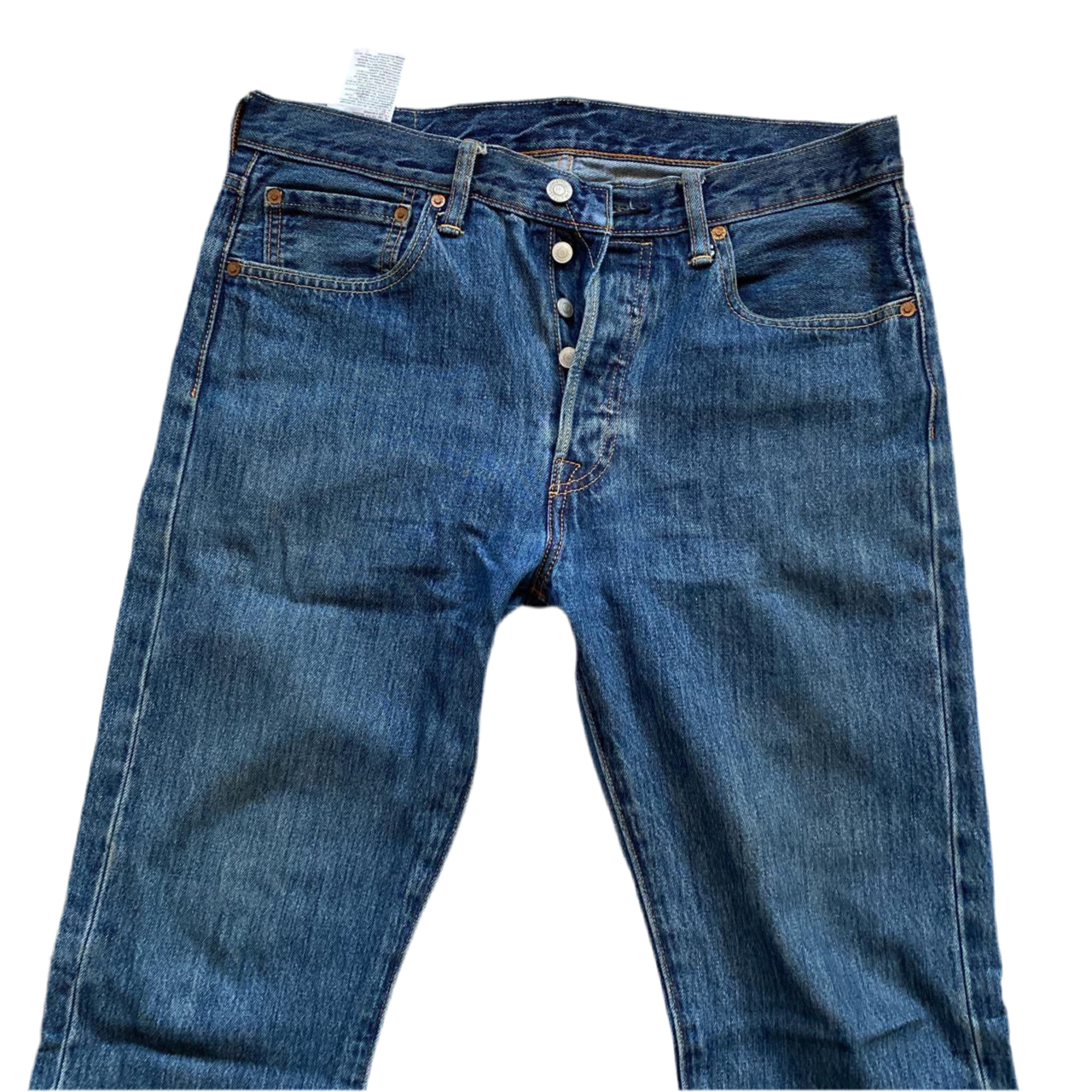 Levis 501 Blue Jeans (32W)