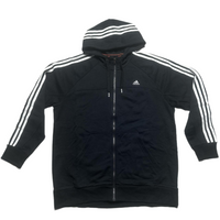 Adidas Performance Essentials Black and White Full Tracksuit (XL)