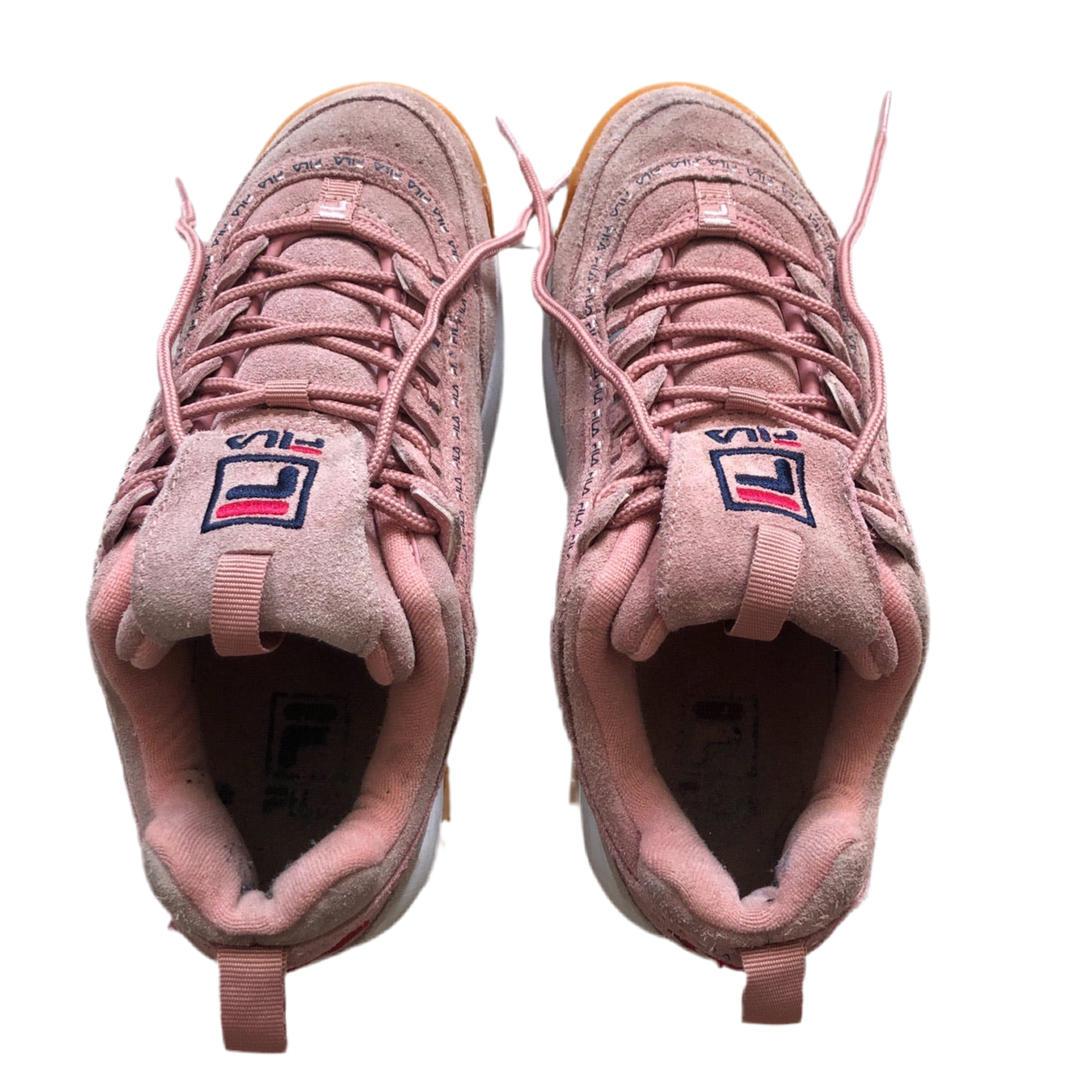 Fila Disruptor II Pink Suede (UK 4)