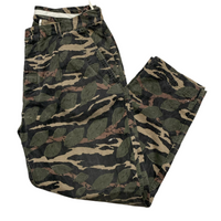 Maharishi Cargo Combat Camouflage Leaf Print (W 38)